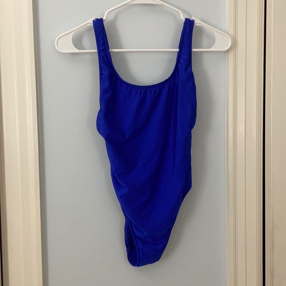 Electric blue seafolly one piece